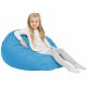 himmelblau Kindersitzsack Kunstleder