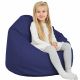 Marineblau Kindersitzsack Kunstleder