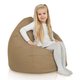 Beige Sitzsack Kinder Outdoor Terrasse