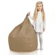 Beige Sitzsack Kinder Outdoor Terrasse