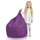 Violett Sitzsack Kinder Outdoor Gartenmöbel
