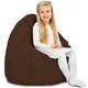 Braun Sitzsack Kinder Plüsch Modern
