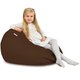 Braun Sitzsack Kinder Plüsch Modern