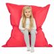 Rosa Kindersitzkissen XL Kunstleder Mädchen