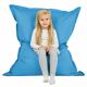 himmelblau Kindersitzkissen XL Kunstleder