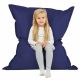 Marineblau Kindersitzkissen XL Kunstleder