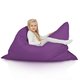 Violett Sitzkissen Outdoor XXL Außen
