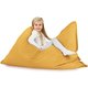 Senf Sitzkissen Kinder XL Plüsch