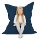 Marineblau Sitzkissen Kinder XL Plüsch