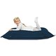 Marineblau Sitzkissen Kinder XL Plüsch