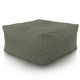 Hocker Sitzsack / Tisch Melange grün recykling