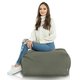 Hocker Sitzsack / Tisch Melange grün recykling