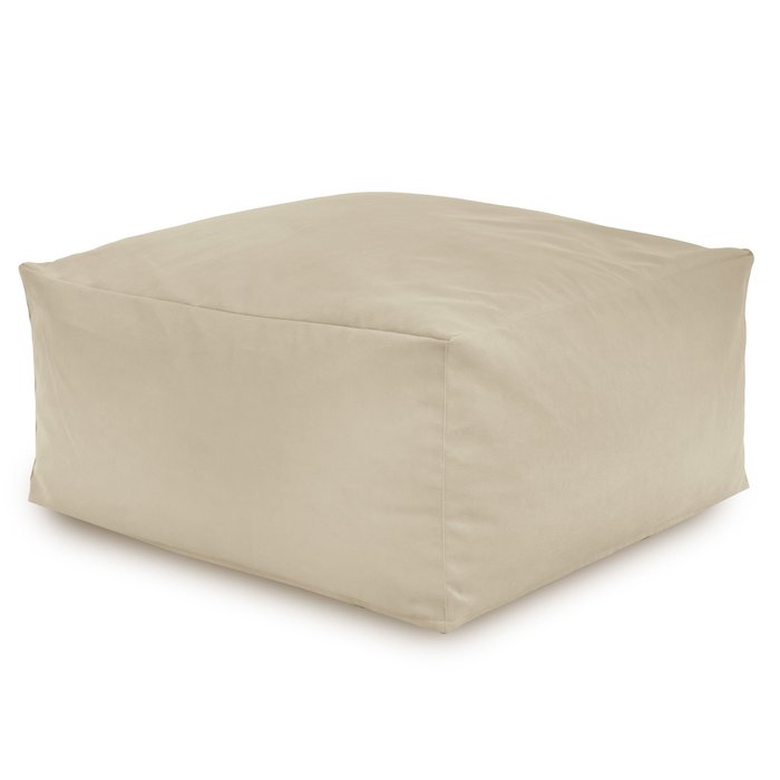 Hocker Sitzsack / Tisch Plüsch Perle