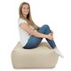 Hocker Sitzsack / Tisch Plüsch Perle