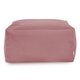 Hocker Sitzsack / Tisch Plüsch Puderrosa