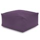 Hocker Sitzsack / Tisch Plüsch violett