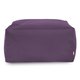 Hocker Sitzsack / Tisch Plüsch violett