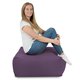 Hocker Sitzsack / Tisch Plüsch violett