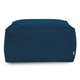 Hocker Sitzsack / Tisch Plüsch Marineblau