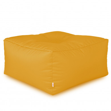 Hocker Sitzsack / Tisch Outdoor gelb