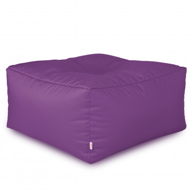 Hocker Sitzsack / Tisch Outdoor violett