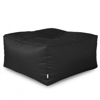Hocker Sitzsack / Tisch Outdoor schwarz