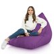 Violett Sitzsack Liege Draußen Bermuda