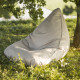 Dunkelblau Sitzsack Liege Draußen Bermuda