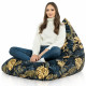 Sitzsack Kinzler XL Bermuda GOLDENE BLÄTTER