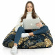 Sitzsack Kinzler XL Bermuda GOLDENE BLÄTTER