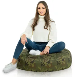 Rundes Bodenkissen - Outdoor Pro Garten Wasserdicht – Ansicht 3