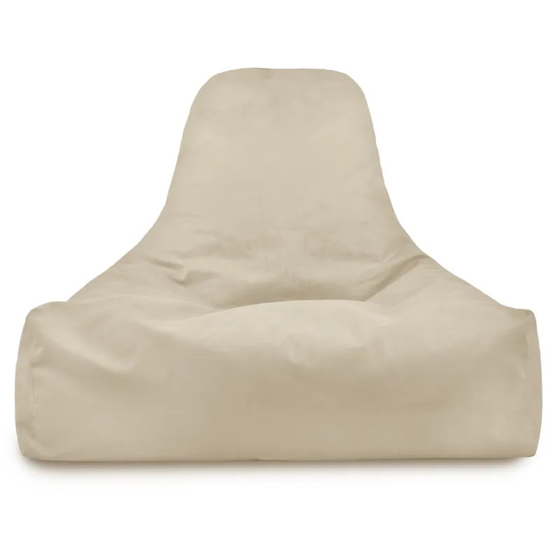 Sitzsack-Sessel mit Rückenlehne Bali - Soft-Velours – Ansicht 107
