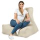 SITZSACK SESSEL BALI PLÜSCH PERLE