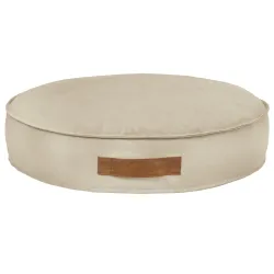 Rundes Hundebett und Katzenbett 50 cm - Soft-Velours