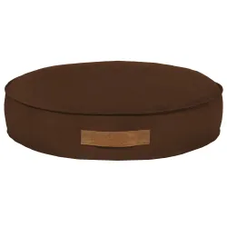 Rundes Hundebett und Katzenbett 60 cm - Soft-Velours