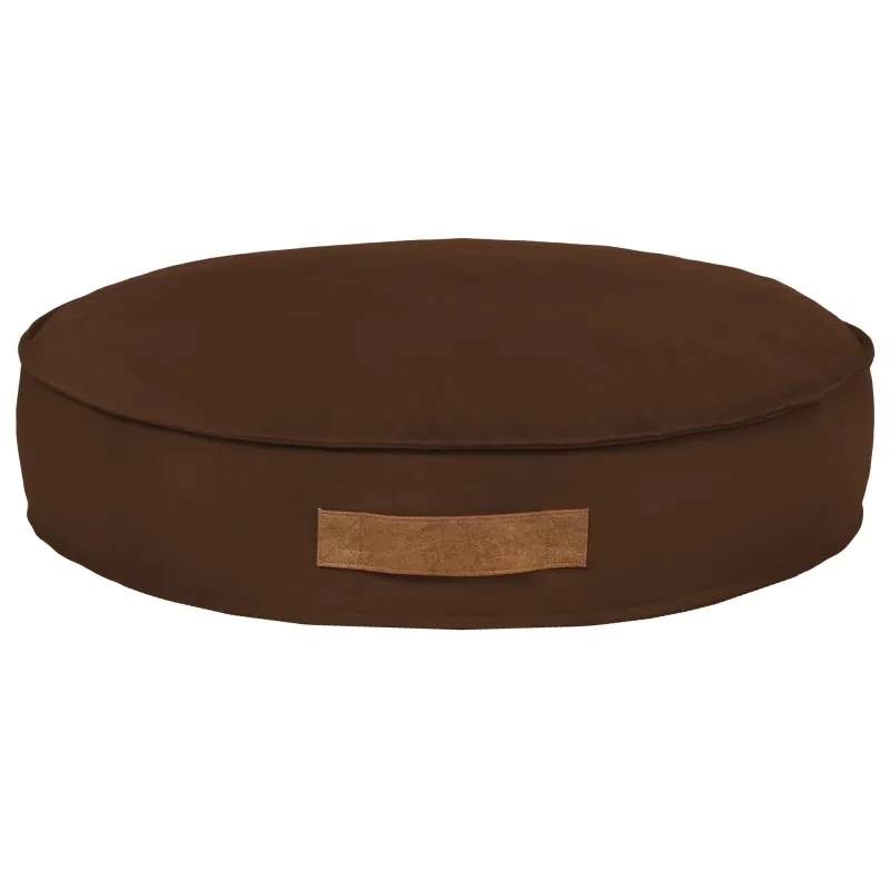 Rundes Hundebett und Katzenbett 50 cm - Soft-Velours – Ansicht 7