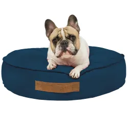Rundes Hundebett und Katzenbett 50 cm - Soft-Velours – Ansicht 26