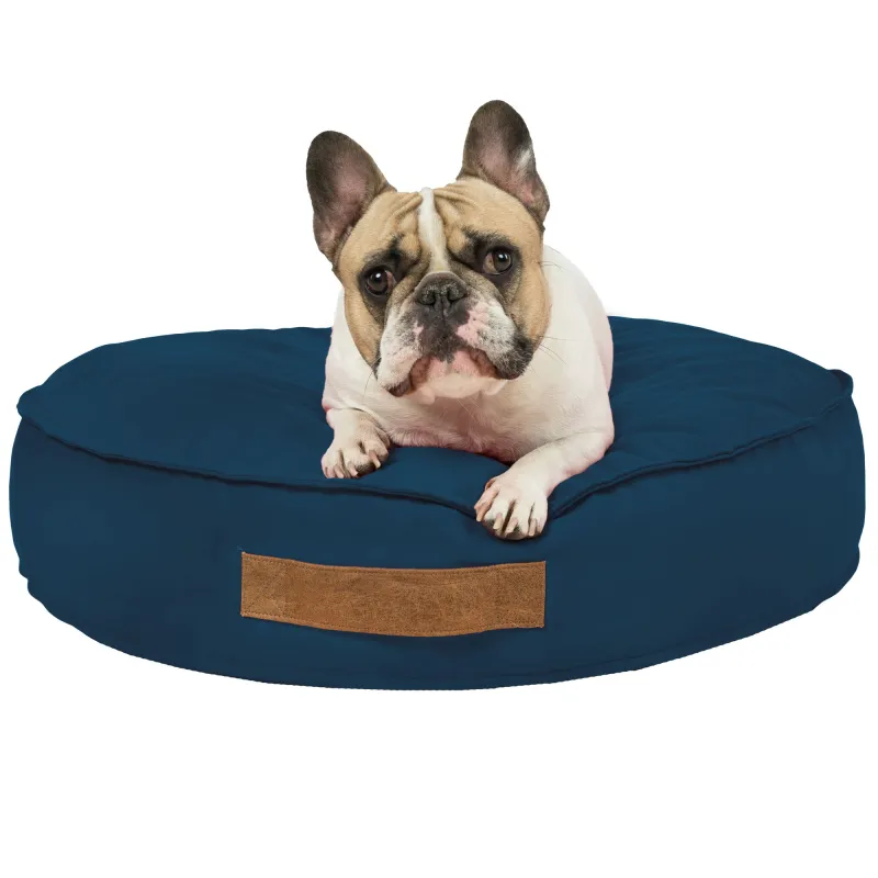Rundes Hundebett und Katzenbett 50 cm - Soft-Velours – Ansicht 26