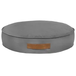 Rundes Hundebett und Katzenbett 60 cm - Soft-Velours