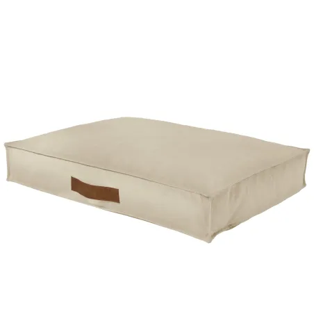 Rechteckiges Hundebett und Katzenbett 50x60 cm - Soft-Velours