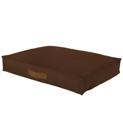Rechteckiges Hundebett und Katzenbett 50x60 cm - Soft-Velours – Ansicht 3