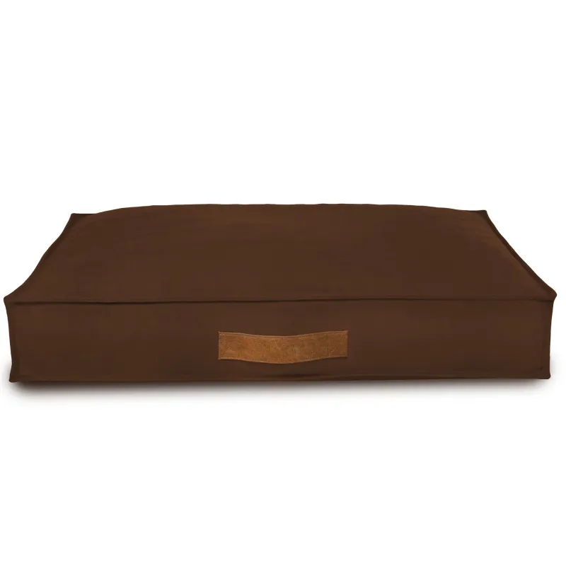Rechteckiges Hundebett und Katzenbett 50x60 cm - Soft-Velours – Ansicht 13