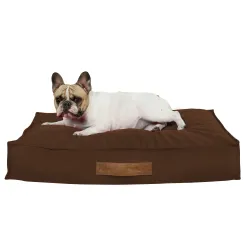 Rechteckiges Hundebett und Katzenbett 50x60 cm - Soft-Velours – Ansicht 23