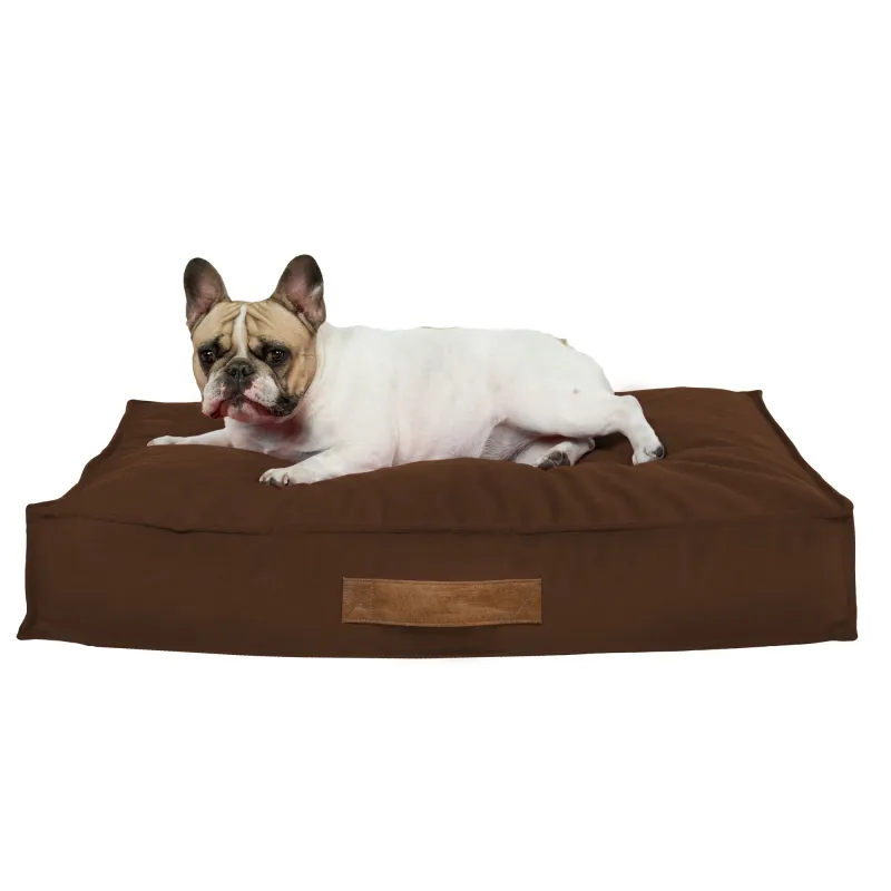 Rechteckiges Hundebett und Katzenbett 50x60 cm - Soft-Velours – Ansicht 23