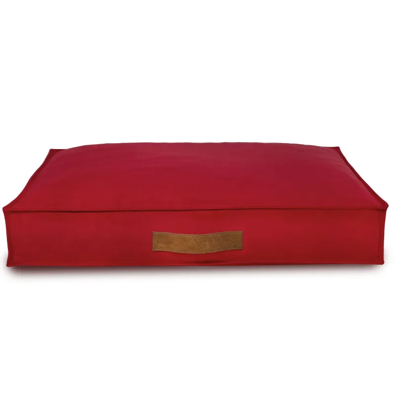 Rechteckiges Hundebett und Katzenbett 50x60 cm - Soft-Velours – Ansicht 15
