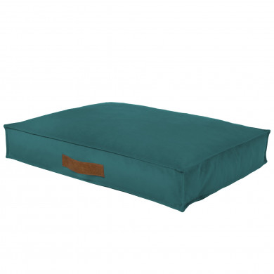 Blau Rechteckige Hundebetten Plüsch