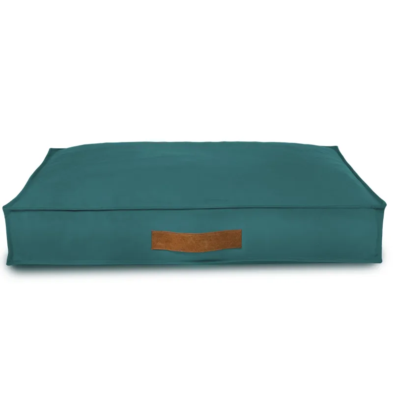 Rechteckiges Hundebett und Katzenbett 50x60 cm - Soft-Velours – Ansicht 16