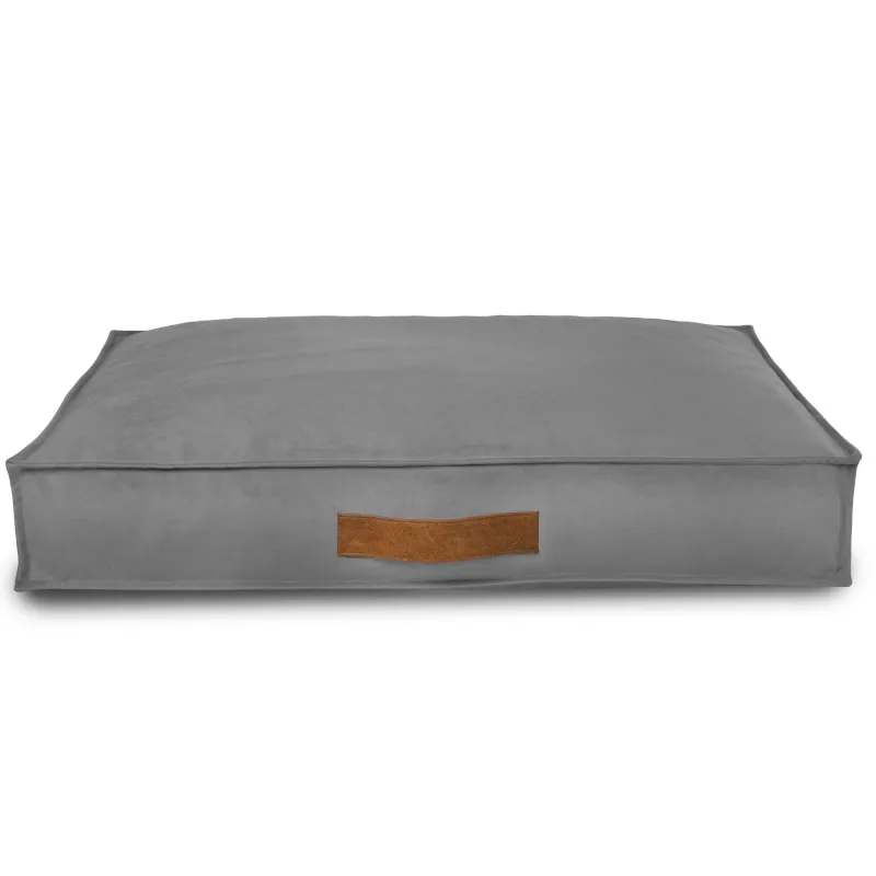 Rechteckiges Hundebett und Katzenbett 50x60 cm - Soft-Velours – Ansicht 18