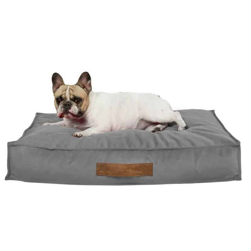 Rechteckiges Hundebett und Katzenbett 50x60 cm - Soft-Velours – Ansicht 28
