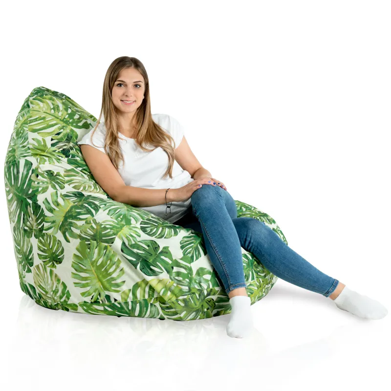 Sitzsack mit Rückenlehne XXL Drop - Outdoor Pro Garten Wasserdicht – Ansicht 64